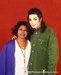 Michael And His Mother, Katherine - michael-jackson icon