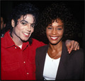 Michael and  Whitney - michael-jackson photo