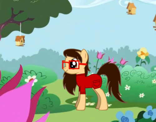  Monique as poni, pony