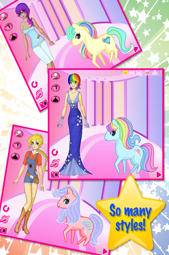  My poni, pony Girls App!