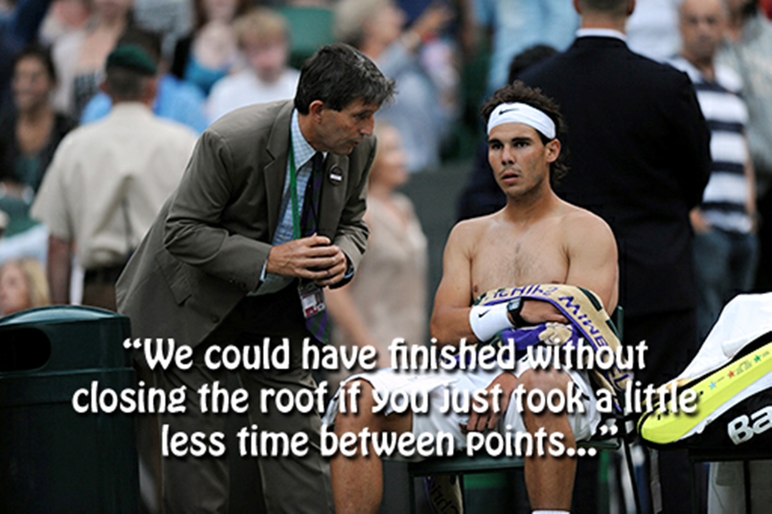 Nadal funny wimbledon 2012.. - Rafael Nadal Photo (31547167) - Fanpop