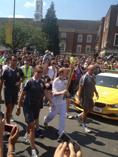 Olympic Torch Relay, 25 July 2012 