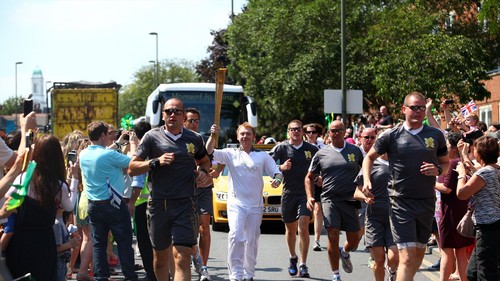  Olympic Torch Relay, 25 July 2012