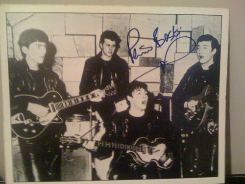  Pete Best autograph