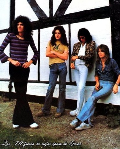  皇后乐队 at Ridge Farm in 1975