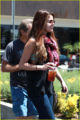 Selena - Going to Panera Bread in Sherman Oaks with her grandparents - July 24, 2012 - selena-gomez photo