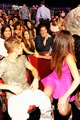 Selena & Justin at TCAS 2012 - justin-bieber-and-selena-gomez photo