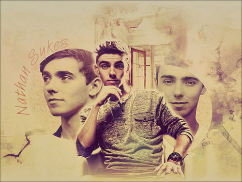  The Wanted wolpeyper Nathan Sykes <3