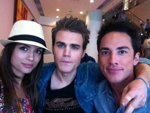 Torrey, Paul and Michael at Comic Con 2012