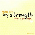 You Are My Strength - true-writers photo