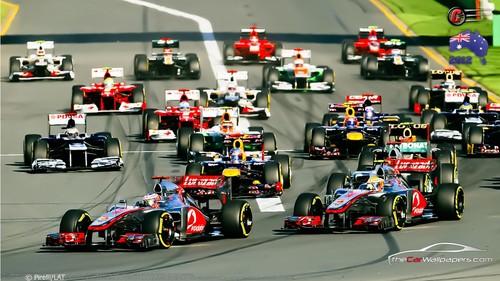 2012 Australian GP Start