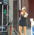 31/07 On The Set Of Liam's Movie 'Paranoia' In Philadelphia, PA - miley-cyrus photo