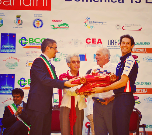  Bruno Senna Awarded Lorenzo Bandini Trophy