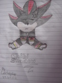 Chibi Shadow! :3 - shadow-the-hedgehog fan art