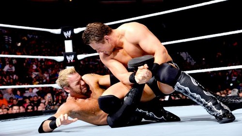 Christian vs The Miz (Bret Hart as ring announcer)