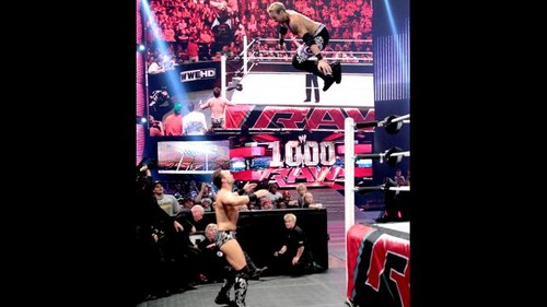 Christian vs The Miz (Bret Hart as ring announcer)