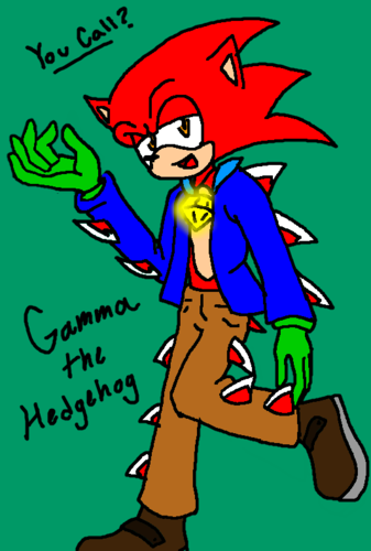 Gamma the hedgehog