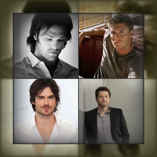 Jensen, Jared, Misha, Ian ♥