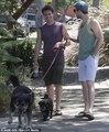 Jon Groff with boyfriend Zachary Quinto - glee photo