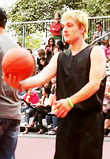 Josh at the SBNN 3 on 3 Charity Basketball Game