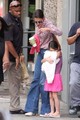 Katie and Suri Grab A Bagel Then Leave Town [July 30, 2012] - katie-holmes photo