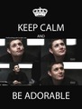 Keep Calm And Be Adorable - jensen-ackles photo