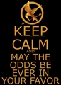 Keep Calm and May the Odds Be Ever in Your Favor - true-writers photo