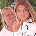 Kvitova and Safarova 2008 - tennis photo