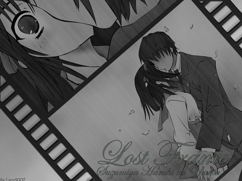 Kyon and Haruhi- Lost frame