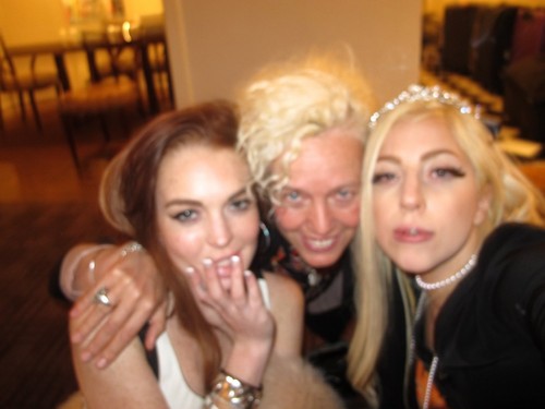  LILO, ELLEN VON UNWERTH, AND I AT 城堡 MARMONT (photo from Gaga)