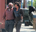 Lana and Lee on break. - once-upon-a-time photo