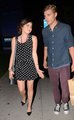 Lucy and her boyfriend Chris Zylka leaving BOA steakhouse in LA - lucy-hale photo