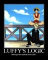 Luffy's Logic - one-piece photo