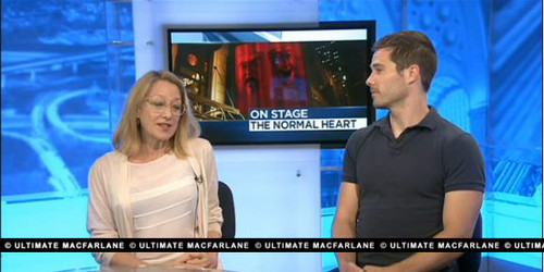  Luke Macfarlane and Patricia Wettig on NBC talking about TNH @ Arena Stage, July 2012