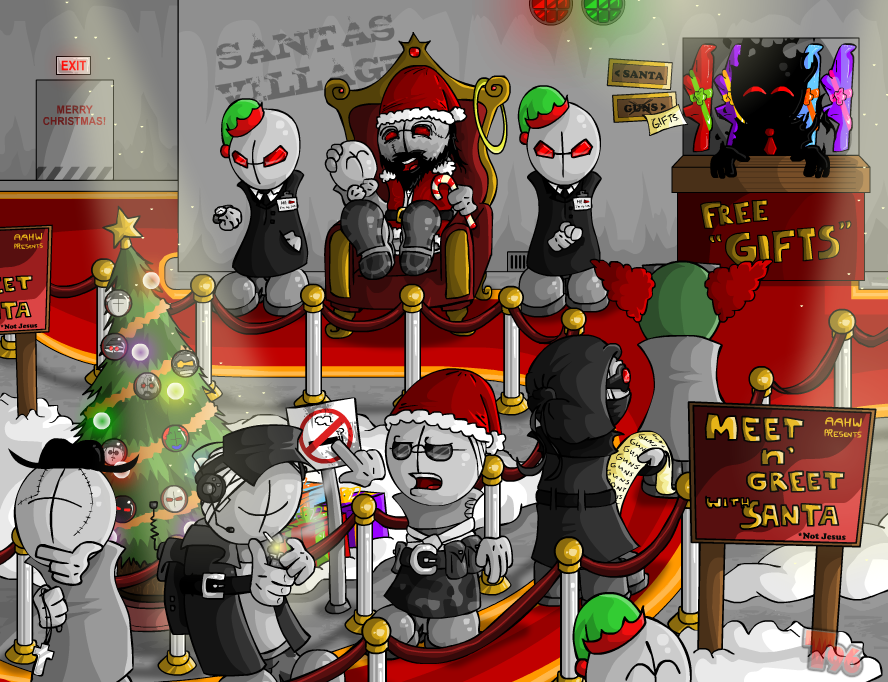 Madness Combat Christmas Madness Combat Fan Art 31613290 Fanpop
