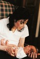 Michael And Baby Son, Prince - michael-jackson photo
