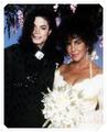 Michael And Elizabeth On Her Wedding Day - michael-jackson photo