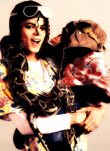  Michael Jackson and Bubble Jackson ♥♥