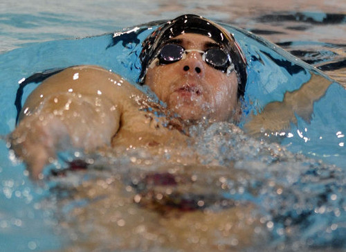  Michael Phelps Backstroke