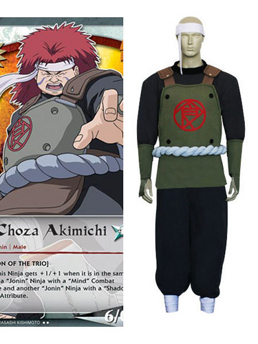  Naruto Chouza Akimichi Cosplay Costume
