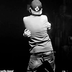  Nathan hugging himself :)