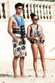 Siva Kaneswaran and Nareesha Mccaffery in Barbados - the-wanted photo