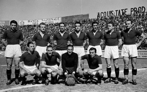  soccer club Torino haunted por 1949 plane crash