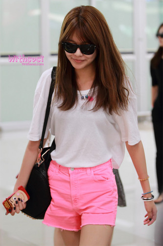 Sooyoung @ Gimpo Airport 