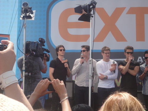 TVD Extra Interview at Comic Con 2012!