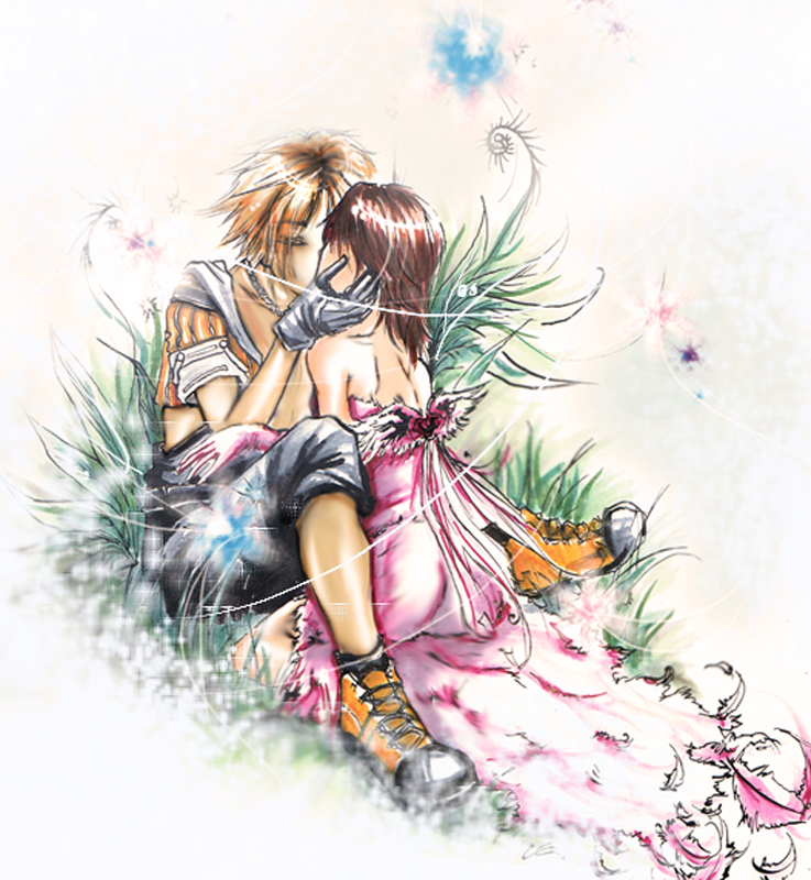 Tidus And Yuna Final Fantasy X Fan Art 31645806 Fanpop