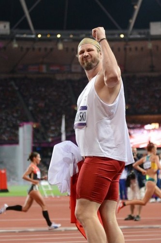  Tomasz Majewski won the স্বর্ণ medal!