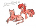 Warriors to My Little Pony:Squirrelflight - my-little-pony-friendship-is-magic fan art