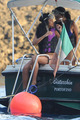 Wearing A Bikini On Vacation In Italy [28 July 2012] - rihanna photo