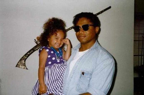  baby stevanna with her daddy